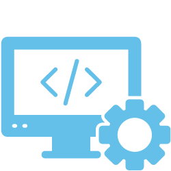 Icono de Diseño y desarrollo web